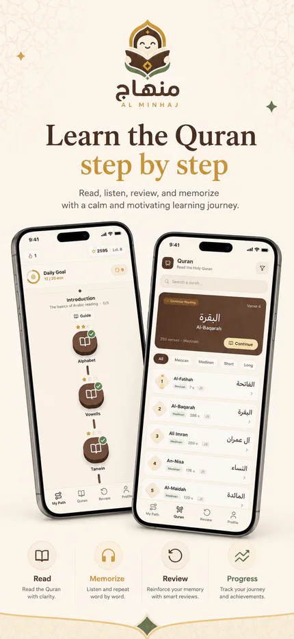 Al Minhaj learning path overview